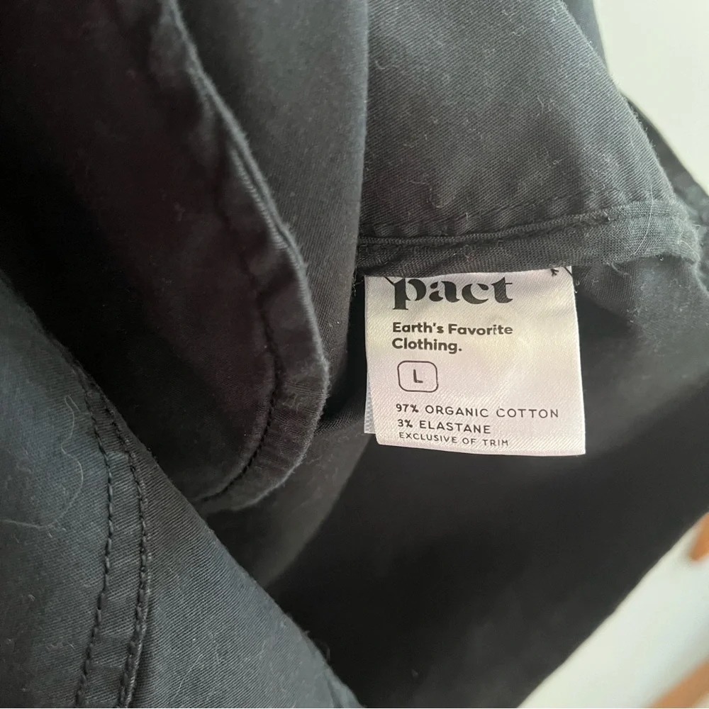 PACT Men’s Boulevard Brushed Twill Blazer Size Large Organic Cotton Normcore - Picture 5 of 7